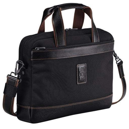 LONGCHAMP BOXFORD PORTE DOCUMENTS ET ORDINATEUR S NOIR