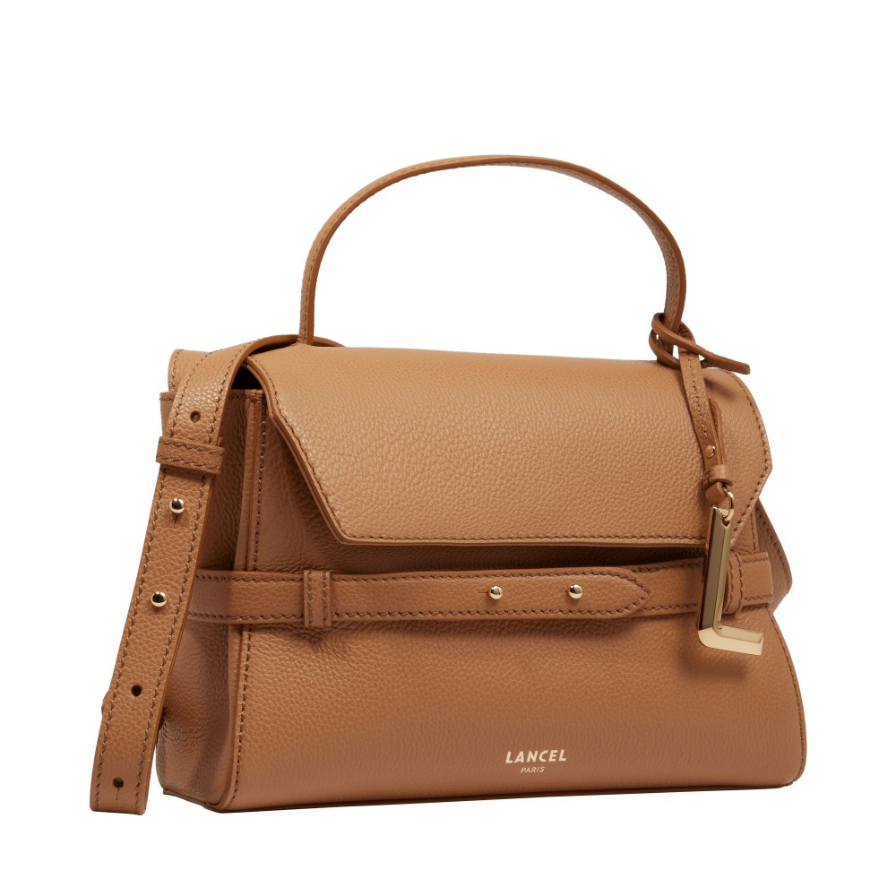 LANCEL FAUBOURG SAC A MAIN A RABAT CAMEL