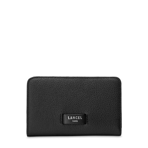 LANCEL NINON PORTEFEUILLE COMPACT NOIR