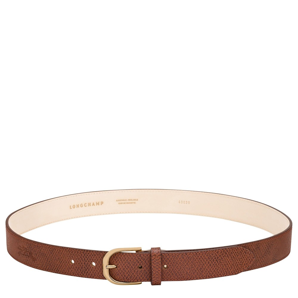 LONGCHAMP LE PLIAGE CEINTURE FEMME 30MM COGNAC