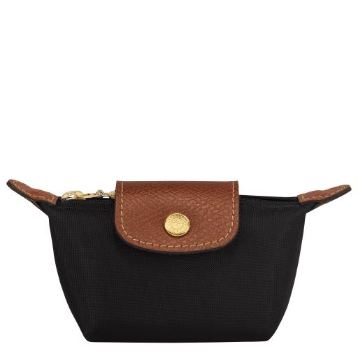 LONGCHAMP LE PLIAGE ORIGINAL PORTE MONNAIE A RABAT NOIR