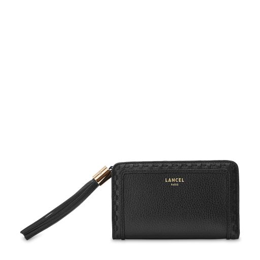 LANCEL PREMIER FLIRT PORTEFEUILLE COMPACT NOIR