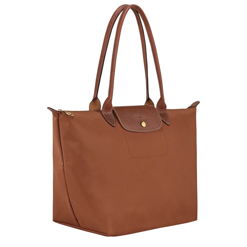 LONGCHAMP LE PLIAGE ORIGINAL SAC EPAULE L COGNAC