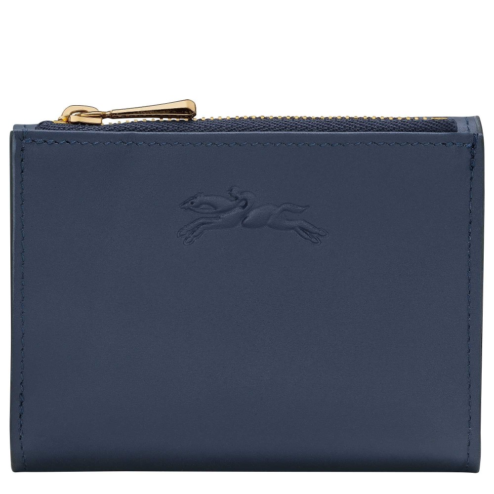 LONGCHAMP EPURE TIMELESS PORTEFEUILLE COMPACT MARINE