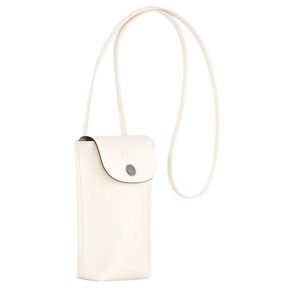 LONGCHAMP LE PLIAGE X-TRA ETUI TELEPHONE ECRU