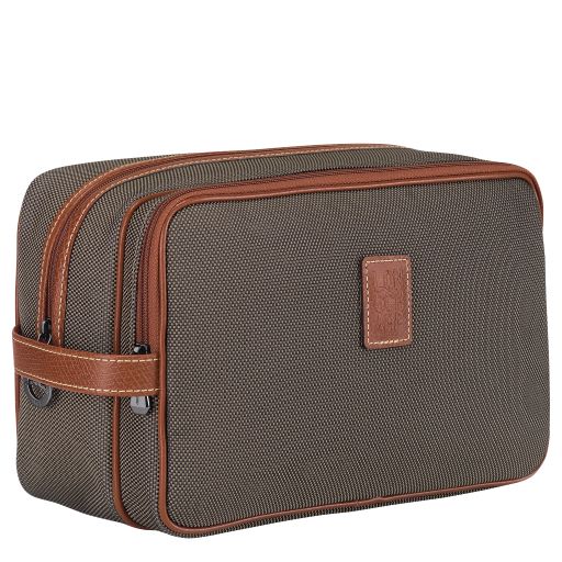 LONGCHAMP BOXFORD TROUSSE DE TOILETTE L BRUN
