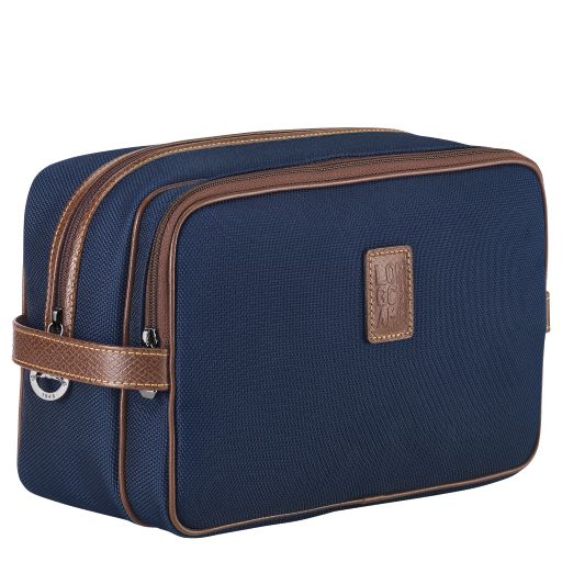 LONGCHAMP BOXFORD TROUSSE DE TOILETTE L BLEU