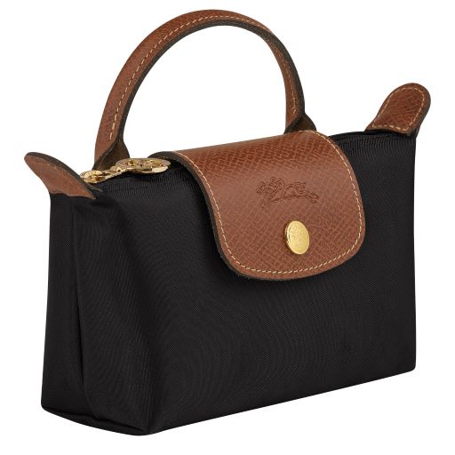 LONGCHAMP LE PLIAGE ORIGINAL TROUSSE A RABAT NOIR