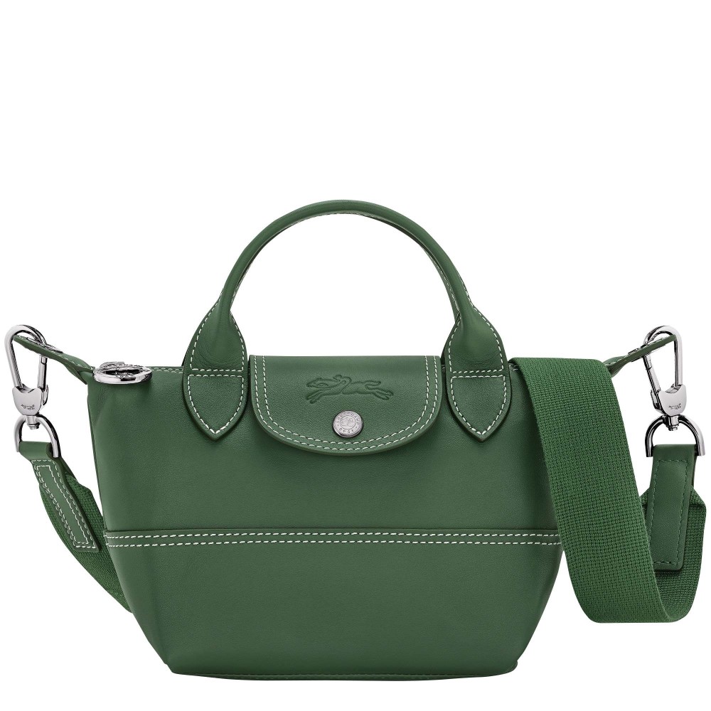 LONGCHAMP LE PLIAGE X-TRA WORKER SAC A MAIN XS VERT ANGLAIS