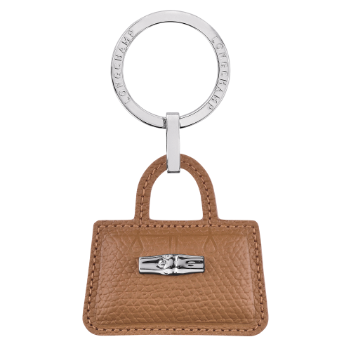 LONGCHAMP ROSEAU PORTE CLES SAC NATUREL