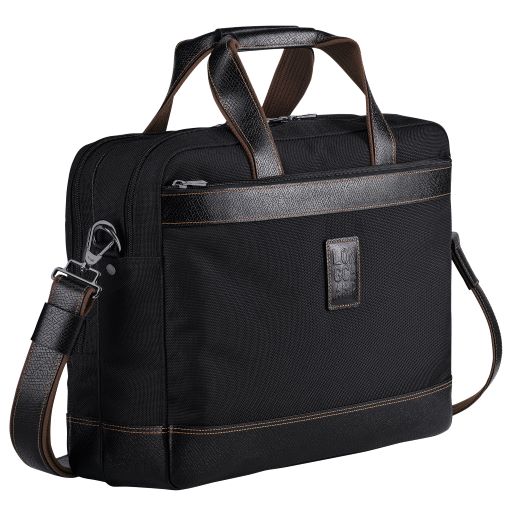 LONGCHAMP BOXFORD PORTE DOCUMENTS ET ORDINATEUR M NOIR