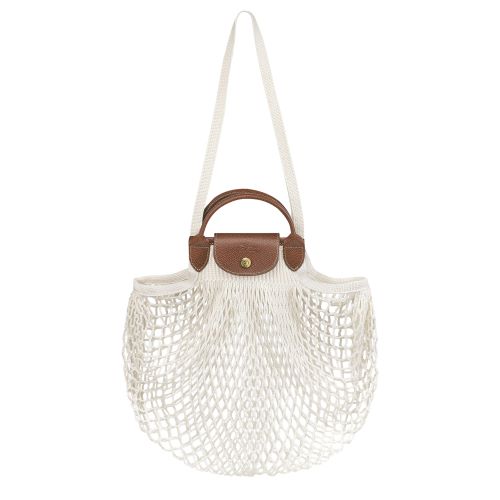 LONGCHAMP LE PLIAGE COLLECTION FILET ECRU