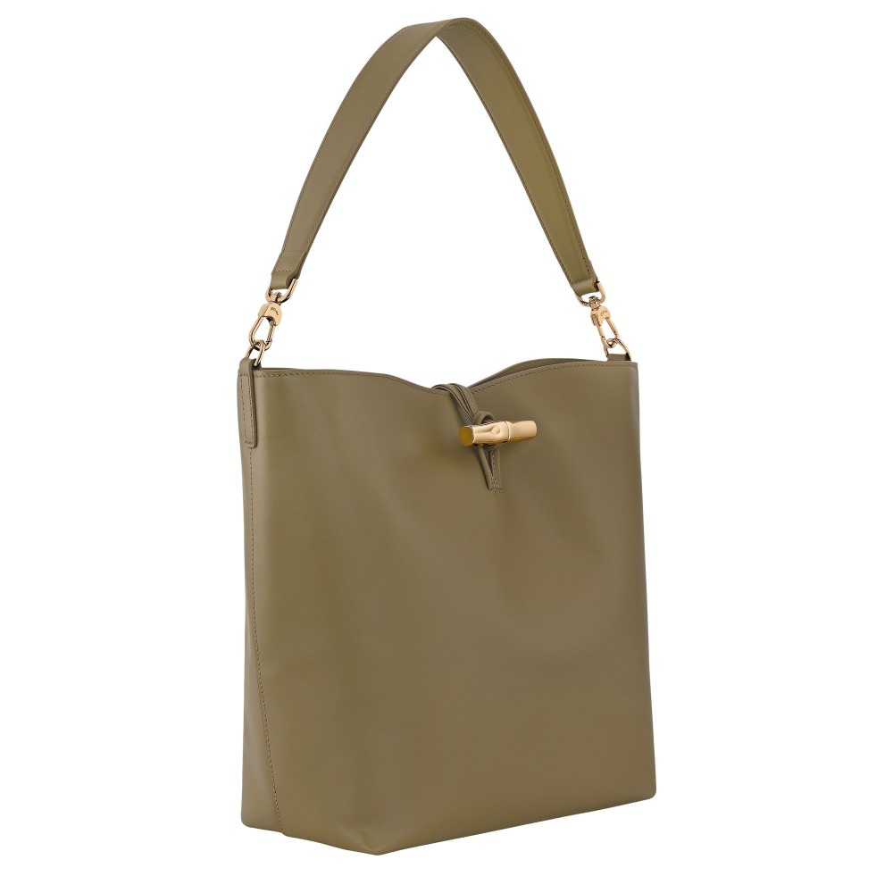 LONGCHAMP ROSEAU SLEEK SAC PORTE EPAULE M OLIVE