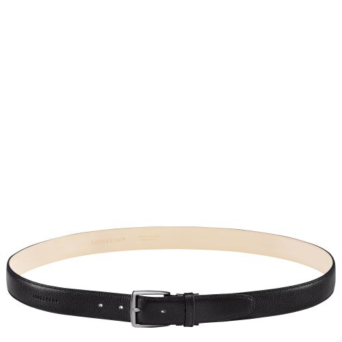 LONGCHAMP LE FOULONNE CEINTURE HOMME NOIR