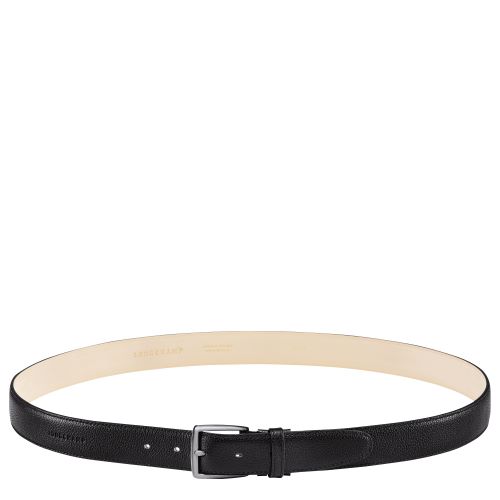 LONGCHAMP LE FOULONNE CEINTURE HOMME NOIR