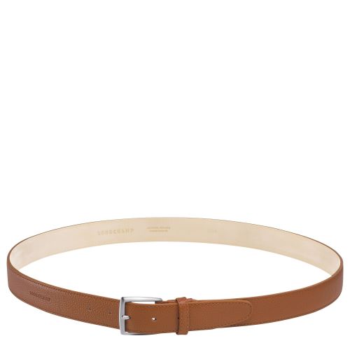 LONGCHAMP LE FOULONNE CEINTURE HOMME CARAMEL