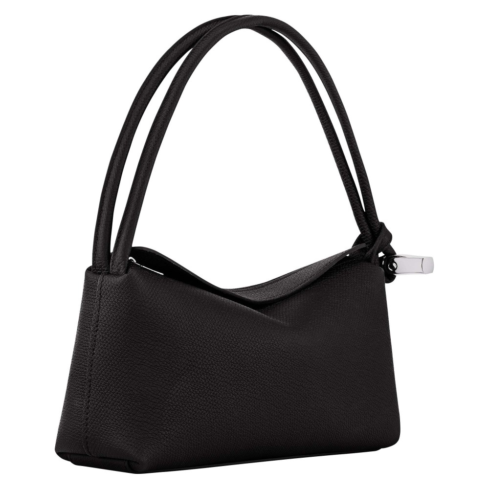 LONGCHAMP ROSEAU SAC PORTE EPAULE M NOIR
