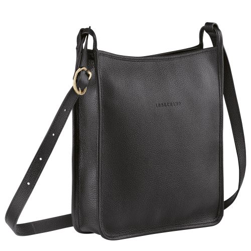 LONGCHAMP LE FOULONNE SAC ZIPPE PORTE TRAVERS L NOIR