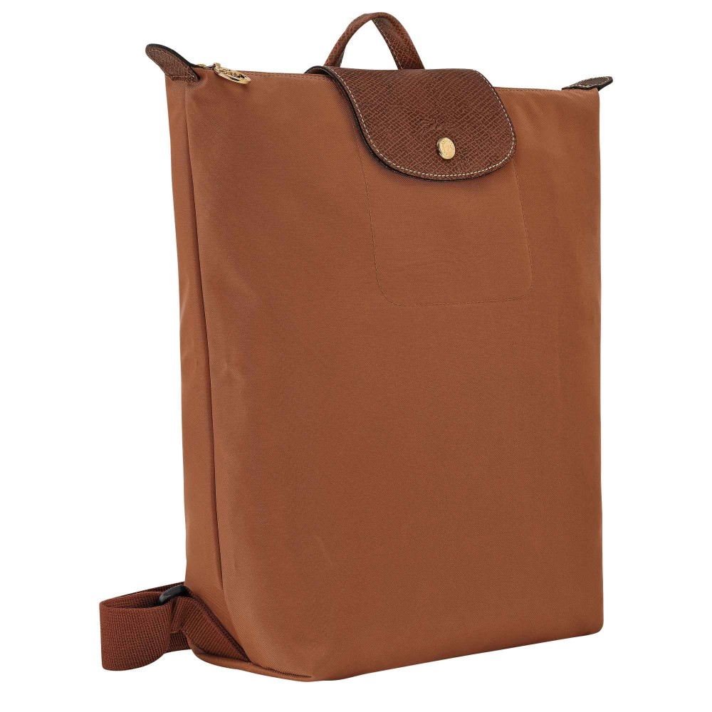 LONGCHAMP LE PLIAGE ORIGINAL SAC A DOS COGNAC