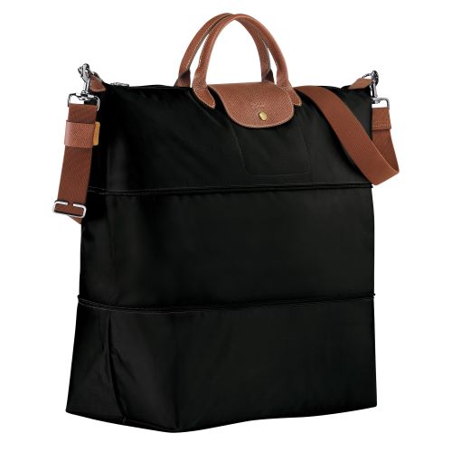 LONGCHAMP LE PLIAGE ORIGINAL SAC DE VOYAGE EXTENSIBLE NOIR