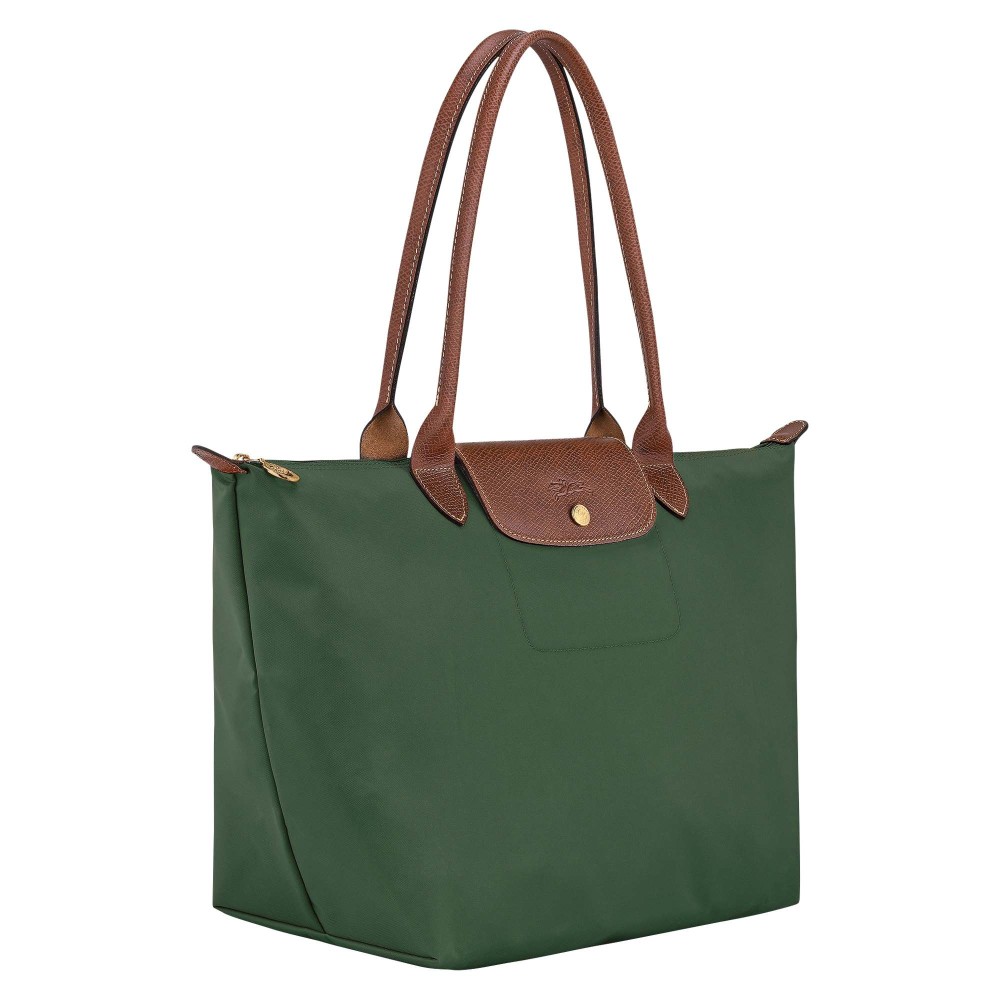 LONGCHAMP LE PLIAGE ORIGINAL SAC EPAULE L VERT ANGLAIS
