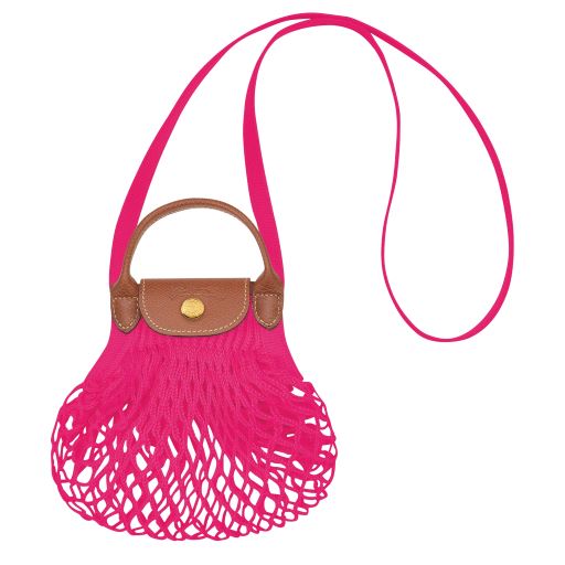 LONGCHAMP LE PLIAGE FILET POCHETTE CANDY