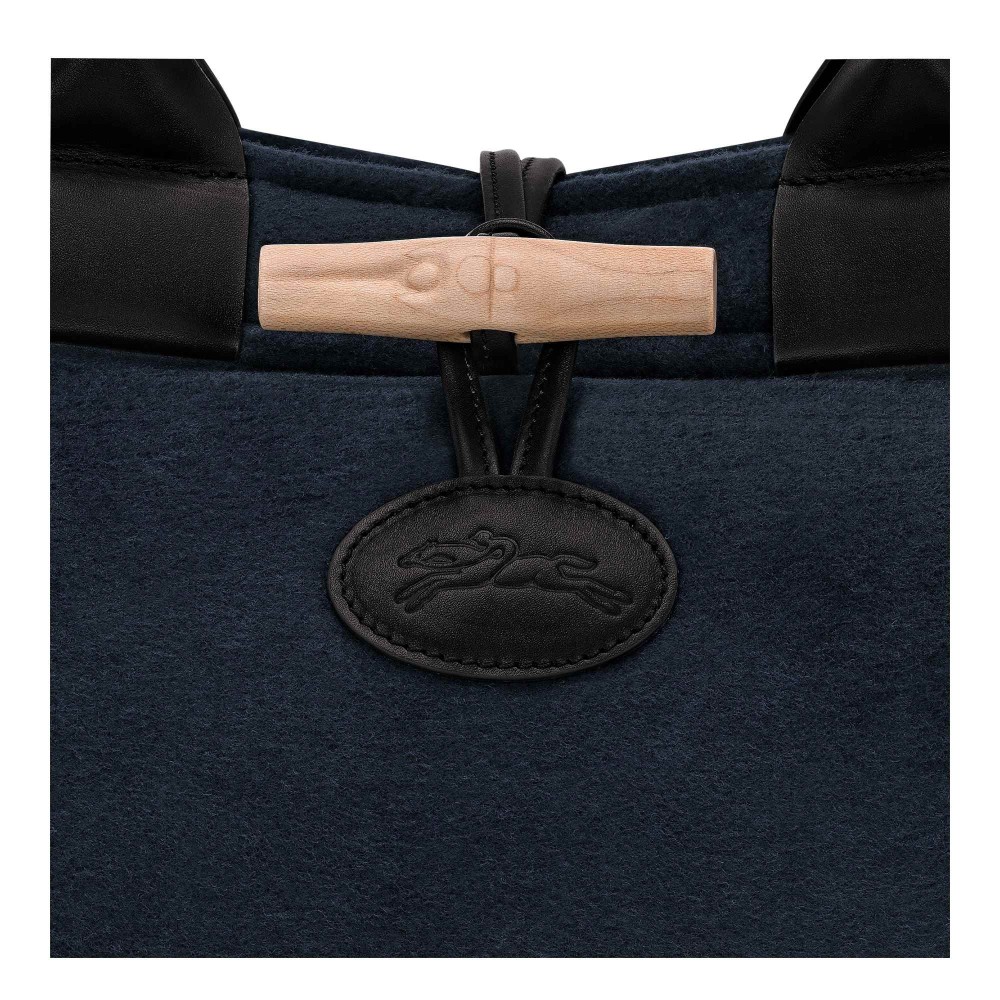 LONGCHAMP ROSEAU & GLOVERALL SAC A MAIN L MARINE