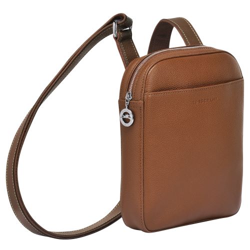 LONGCHAMP LE FOULONNE SAC PORTE TRAVERS S CARAMEL