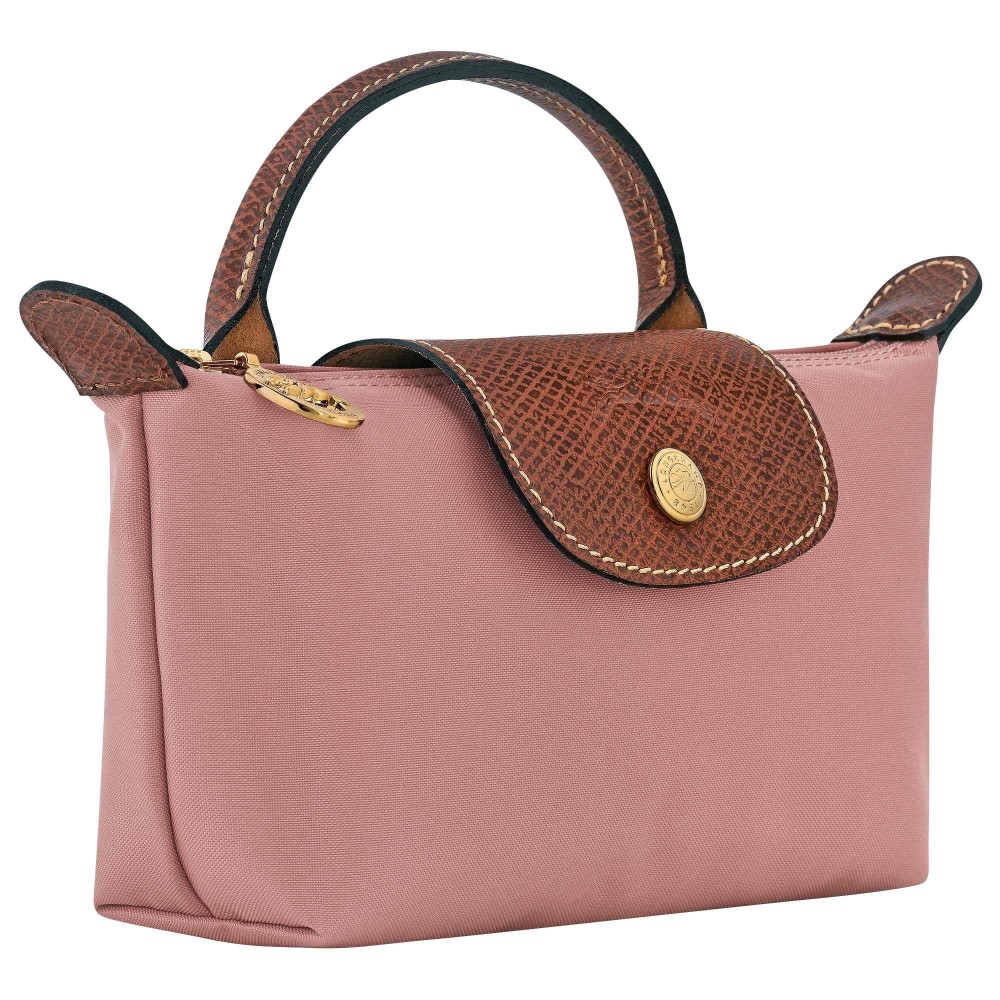 LONGCHAMP LE PLIAGE ORIGINAL TROUSSE A RABAT ROSETHE