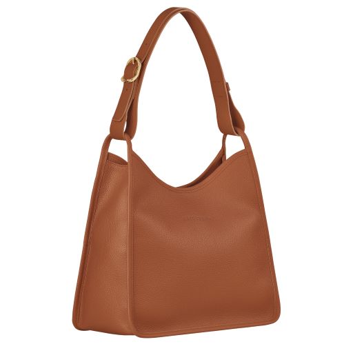 LONGCHAMP LE FOULONNE BESACE EPAULE CARAMEL