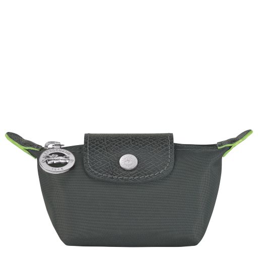 LONGCHAMP LE PLIAGE GREEN PORTE MONNAIE A RABAT GRAPHITE