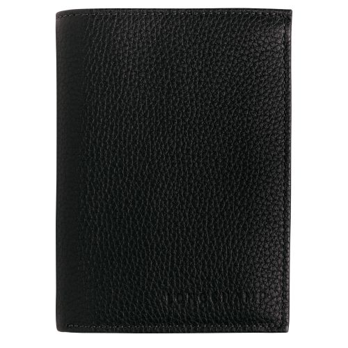 LONGCHAMP LE FOULONNE PORTEFEUILLE NOIR