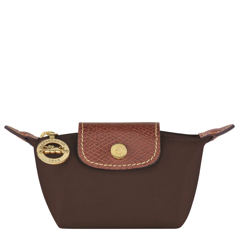 LONGCHAMP LE PLIAGE ORIGINAL PORTE MONNAIE A RABAT EBENE