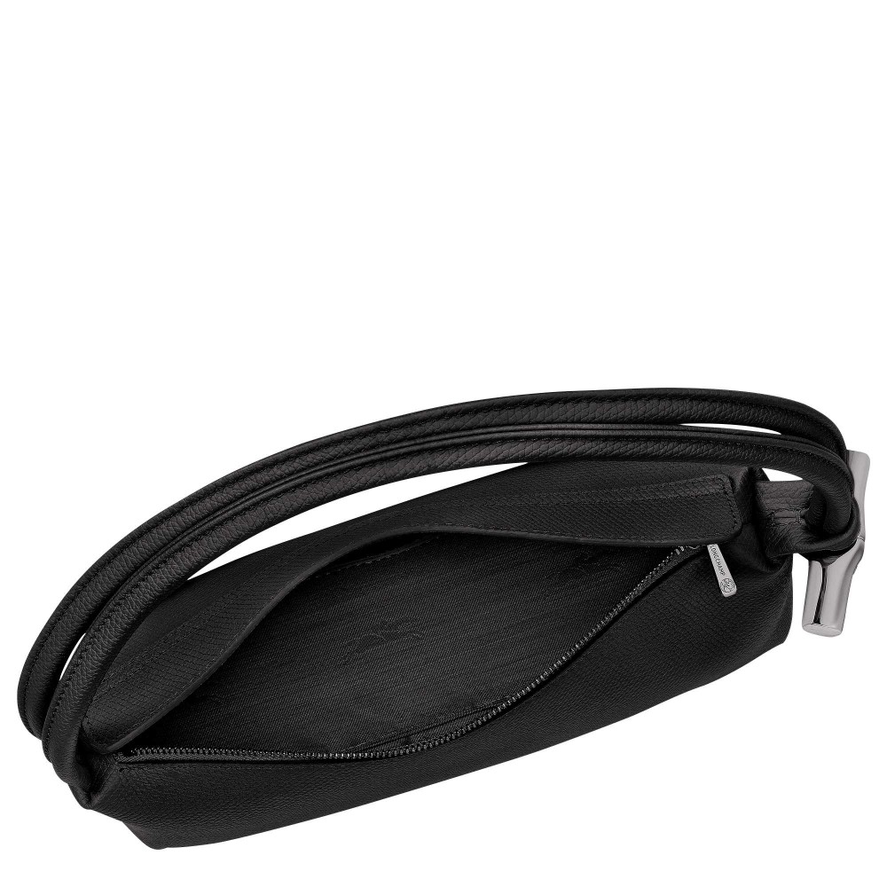 LONGCHAMP ROSEAU SAC PORTE EPAULE M NOIR