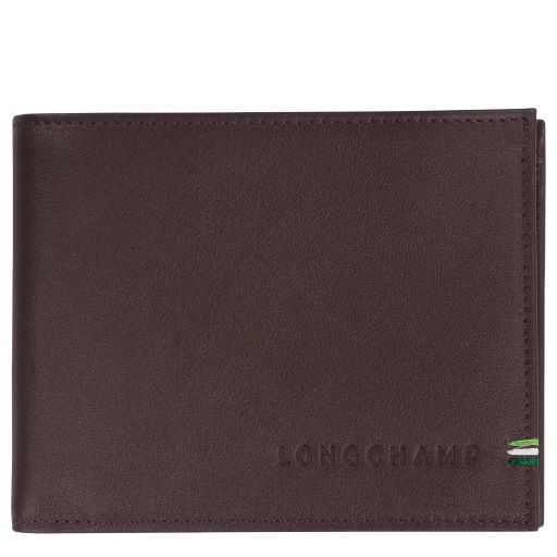 LONGCHAMP SUR SEINE PORTEFEUILLE HORIZONTAL S AVEC MONNAIE MOKA