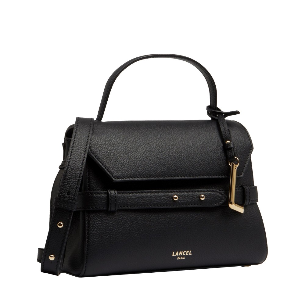 LANCEL FAUBOURG SAC A MAIN A RABAT NOIR