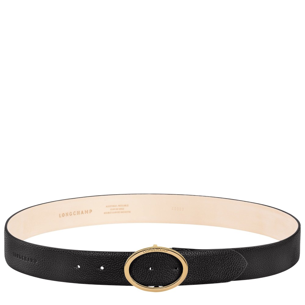 LONGCHAMP LE FOULONNE CEINTURE FEMME 35MM NOIRE