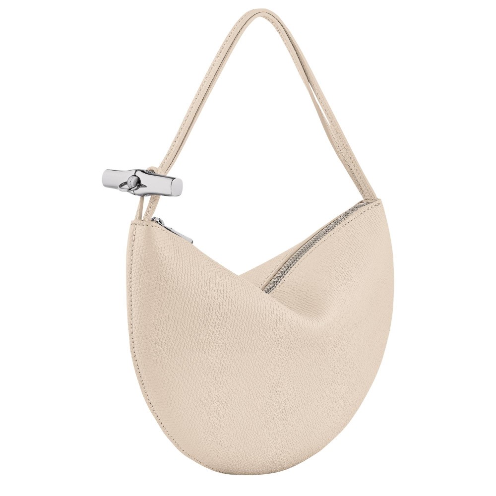 LONGCHAMP ROSEAU SAC POCHETTE MAIN PAPIER