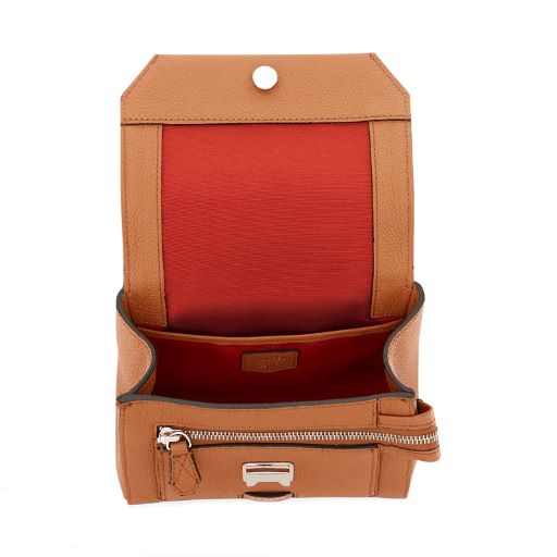 LANCEL NINON SAC A RABAT S CAMEL