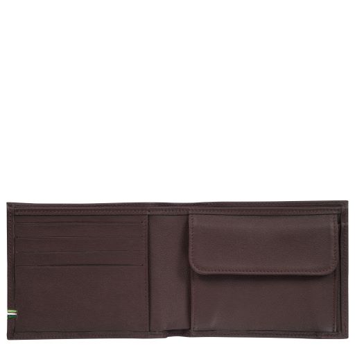 LONGCHAMP SUR SEINE PORTEFEUILLE HORIZONTAL S AVEC MONNAIE MOKA