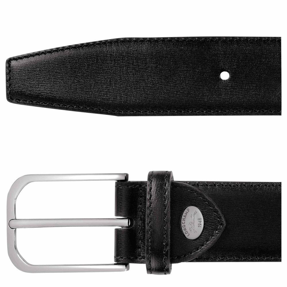 LONGCHAMP BUSINESS CEINTURE HOMME 35MM NOIRE