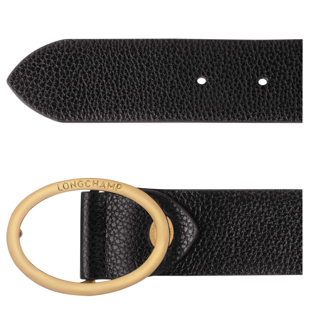 LONGCHAMP LE FOULONNE CEINTURE FEMME 35MM NOIRE